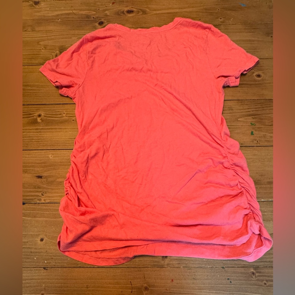 Isabel Maternity by Ingrid & Isabel Coral Short Sleeve Tee